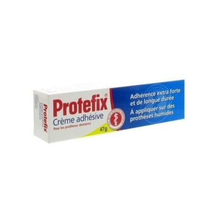 protefix creme adhesive pour prothese 47g